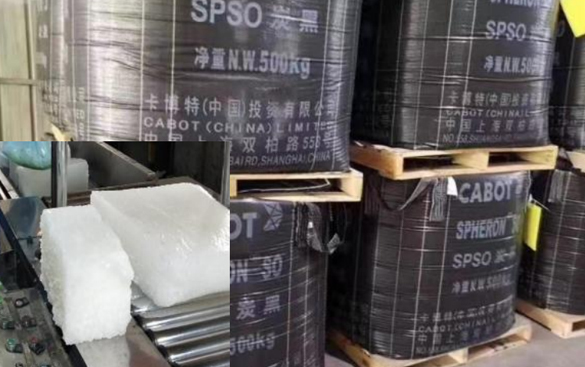 EPDM-material importerat från USA för tillverkning av rördiffusormembran
