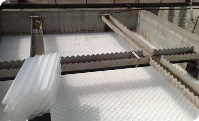 Vit TUBE SETTLER media